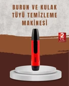 Raks Leo Burun Kulak Tüy Alma Makinesi 45 dk Şarj Süreli Kırmızı thumbnail 1