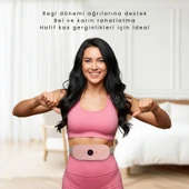 Pure Es Akıllı Isıtıcılı Masaj Kemeri Pembe thumbnail 2