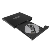 S-Link SL-DRW06 Taşınabilir Slim DVD-RW Siyah, USB 3.0 thumbnail 1