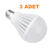 9W Enerji Tasarruflu Led Ampul ( 3 Adet ) thumbnail 3