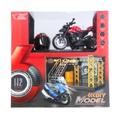 1/12 Motosiklet Ducati Street Fighter PB 3R Sesli thumbnail 2