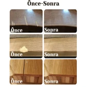 GÜRGEN Renk Ahşap Parke Tamir Macunu Mobilya Masa Dolgu Çatlak Çizik Giderici 125 ML Kullanım Hazır thumbnail 7