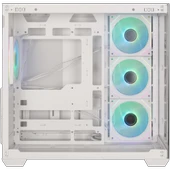 BitFenix AL118850W 80+Bronze Tempered Glass ARGB USB 3.0 ATX Mid Tower Beyaz Kasa BFC-ALB85WWGSW-4A thumbnail 3