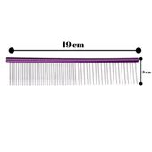 Metal Köpek Tarağı - Renkli Pire Tarağı thumbnail 2