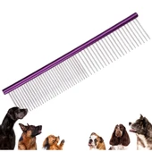 Metal Köpek Tarağı - Renkli Pire Tarağı thumbnail 1