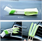 Çift Taraflı Araç Detaylı Temizlik Fırçası Kalorifer Izgarası- Klavye Fırçası thumbnail 5