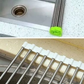 Paslanmaz Katlanır Multi Bulaşıklık - Tabaklık - Kurutmalık- Sebze Yıkama Aparatı thumbnail 3