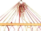 İp Örgülü Ahşap Hamak thumbnail 4