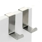 8 Lİ Metal  Kapı Arkası -Dolap Kapağı - Çekmece Üstü Havlu Askısı thumbnail 3