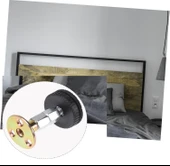 4 Adet Mobilya Duvar Sabitleyici - Yatak Baza Başlığı Sabitleme- Ses- Titreşim Önleyici Aparat thumbnail 4