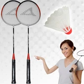 Badminton Seti (2 Raket + 1 Top) thumbnail 1