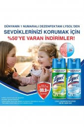 Dezenfektan Sprey Temizliğin Esintisi 2li, Yüzeyler Için, 2x400 Ml - 3
