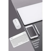 Beyaz Kablosuz Klye Ve Mouse Seti thumbnail 5