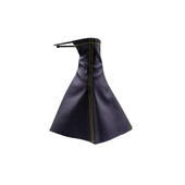 Tüm Araçlara Uyumlu Vites Körüğü Siyah Deri Sarı Dikiş thumbnail 2