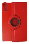 Huawei Honor Pad 10 12.1 Kılıf 360 Tablet Deri Kılıf - Kırmızı thumbnail 4
