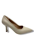 C-Shoes 3149-26 Cilt Deri Orta Boy İnce Topuk Kadın Stiletto thumbnail 2
