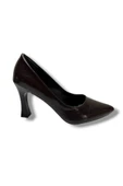 C-Shoes 349-26 Kırışık Rugan Deri Kadın Stiletto thumbnail 2