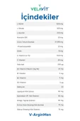 VELAVİT V-ArginMen 120 Kapsül thumbnail 2
