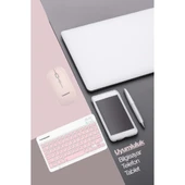 Pembe Kablosuz Klavye Ve Mouse Seti thumbnail 5