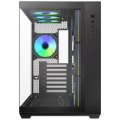 BitFenix AL118 850W 80+Bronze Tempered Glass 7xARGB Siyah ATX Mid Tower Kasa BFC-ALB85KKGSK-7A thumbnail 2