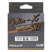 İp Örgü Misina - 8 Kat - Ryuji Winx X8 - 150mt - Yeşil - 0.08mm thumbnail 2