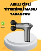 Şarjlı 4 Başlıklı Titreşimli Masaj Aleti Derin Kas Masajı Sporcu Destekli thumbnail 1