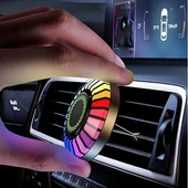 Araç İçi Koku Hazneli RGB Sese Duyarlı LED Işık thumbnail 5
