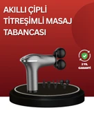 Çok Fonksiyonlu 4 Başlıklı Şarjlı Masaj Aleti Kas Ağrısı Rahatlatıcı thumbnail 1