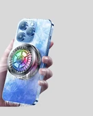 RGB Gaming Telefon Fanı Sessiz Soğutucu Tüm Akıllı Telefonlara Uygun thumbnail 2
