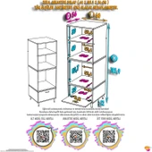 Eliusta  Luno 1 Kapaklı  Fırın Dolabı 4 Bölme Dolap 60x185,9x56 cm Geniş Kapasiteli Saklama Dolabı thumbnail 2