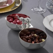 Jumbo Ganesha İkili Gümüş Çerezlik thumbnail 2