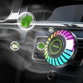 Araç İçi Koku Hazneli RGB Sese Duyarlı LED Işık thumbnail 2