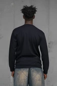 FBI Slimfit Modal Kumaş Baharlık Sıfır Yaka Likralı Sweatshirt thumbnail 4