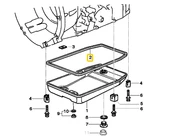 BMW E32 E34 E36 E38 VE E39 OTOMATİK ŞANZUMAN CONTASI 24111219127 thumbnail 3