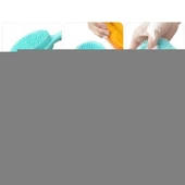 Çift Taraflı Silikon Uzun Saplı Banyo Fırçası thumbnail 4