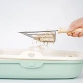 Ahşap Saplı Metal Kum Temizleme Küreği thumbnail 2