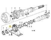 BMW E30 ŞAFT ASKISI 26121225152 thumbnail 4