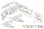 BMW E46 E53 VE E90 KAPI DÖŞEME ÇITA SABİTLEME YUVASI 5 ADET 51418215806 - 4
