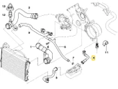 BMW E38 VE E39 M62 MOTOR SU HORTUMU 11537511207 thumbnail 4