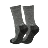 Thermoform Trekking Extra Dolgulu, Darbe Emici Kışlık Unisex Çocuk Çorap 3'lü Paket Antrasit thumbnail 3