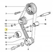 BMW M40 MOTOR TRİGER SETİ OEM NO 11317621021 - 2