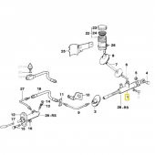 BMW E31 E32 E34 VE Z1 DEBRİYAJ ÜST MERKEZ OEM NO 21521155425 - 2