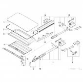 BMW E36 E39 SUNROOF KIZAK BAKALİTİ 54128119095 VE 54128202277 thumbnail 3