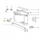 BMW E36 VE Z3 RADYATÖR TUTUCU BRAKETİ SAĞ 17111723337 thumbnail 3