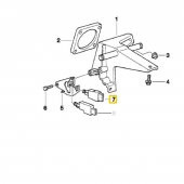 BMW E30 E31 E32 E34 E36 VE Z3 FREN PEDAL MÜŞÜRÜ 61318360417 - 2