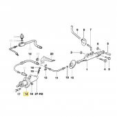 BMW E36 VE Z3 DEBRİYAJ ALT MERKEZ OEM NO 21521159045 - 2
