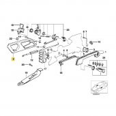 BMW E34 ÖN SAĞ KAPI İÇ AÇMA MANDALI 51211944370 thumbnail 2