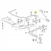 BMW E30 E36 Z1 VE Z3 FROW ÖN VİRAJ ASKI ROTU 31351091764 thumbnail 3