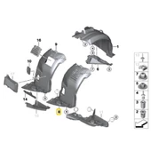 BMW E90 ÖN SOL DAVLUMBAZ ÖN PARÇA 51717059379 thumbnail 2