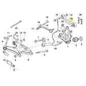 BMW E39 FROW ARKA SOL SALINCAK KOLU OEM NO 33326767831 - 2